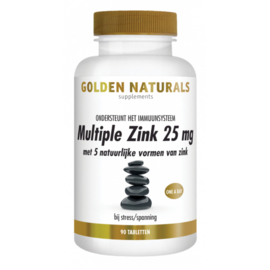 Golden Naturals  Multiple Zink 25 mg (90 vega. tabl.)