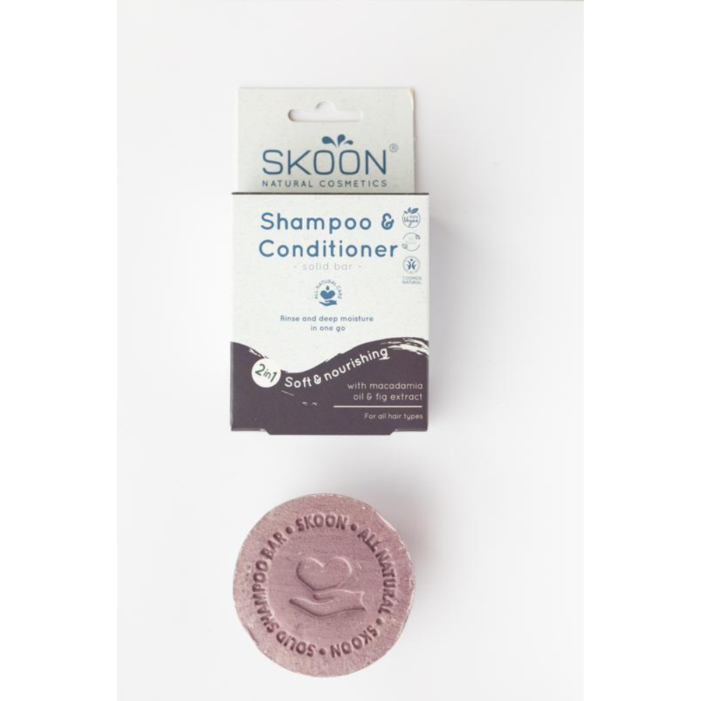 Skoon Solid Shampoo & Conditione 2 in 1 (90 gram)