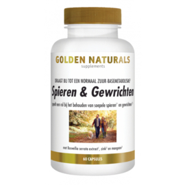 Golden Naturals  Spieren & Gewrichten (60 - 180 caps.)