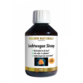 Golden Naturals Luchtwegensiroop (200ml)