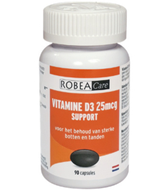 Robeacare Vitamine D3 25µg (2 x 90 caps.)