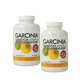 Garcinia cambogia 60% HCA vetverbrander  (2 x 180 caps.)