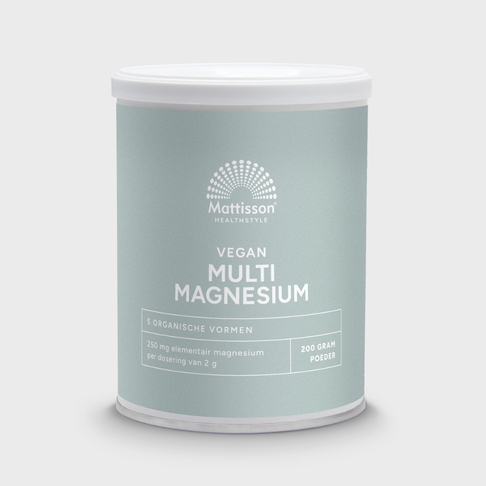 Mattisson Multi magnesium poeder vegan (20 gram)