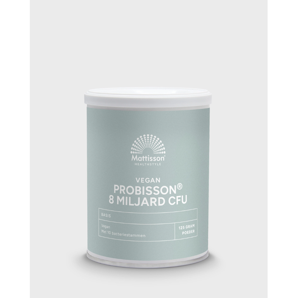 Mattisson Probiotica poeder 8 miljard CFU (125 gram)