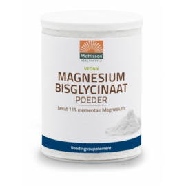 Mattisson Magnesium Bisglycinaat Poeder (200 gram)