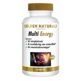Golden Naturals Multi  Energy (30-60 vega. tabl.)