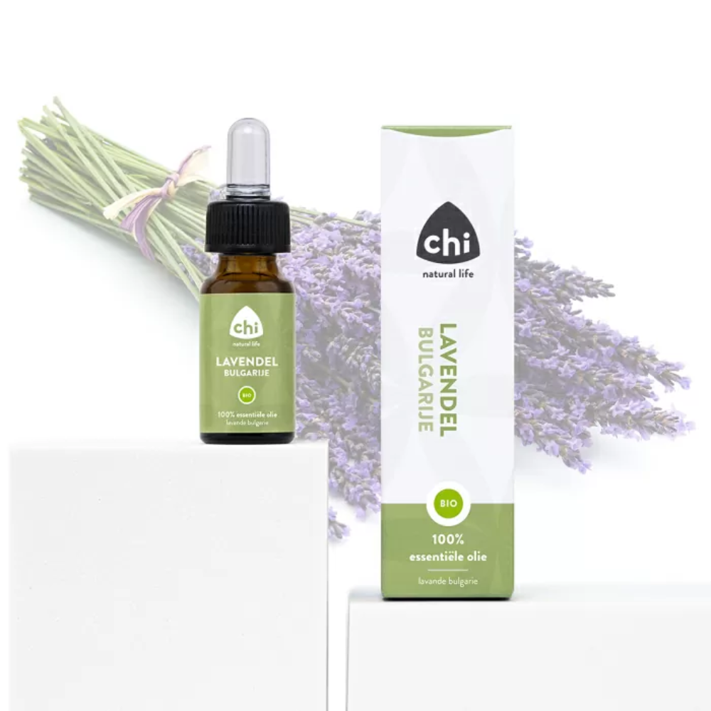 Chi Biologische lavendelolie Bulgarije + gratis aromastone ( 10 ml.)