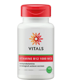Vitals Vitamine B12 methyl 1000 mcg (100 zuigtabl.)