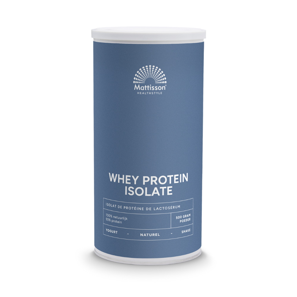 Mattisson Wei Proteine Poeder Isolaat 93% (500 gr.)