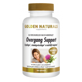 Golden Naturals Overgang  Support (30-60 - 180 vega. caps.)
