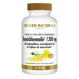 Golden Naturals Teunisbloemolie 1300mg (120 caps.)