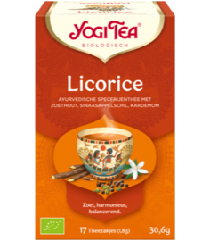 Yogi Tea Licorice (17 theezakjes)