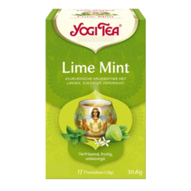Yogi Tea Lime Mint ( 17 theezakjes)