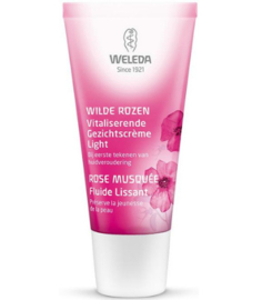 Weleda Wilde rozen vitaliserende gezichtscrème light (30 ml.)