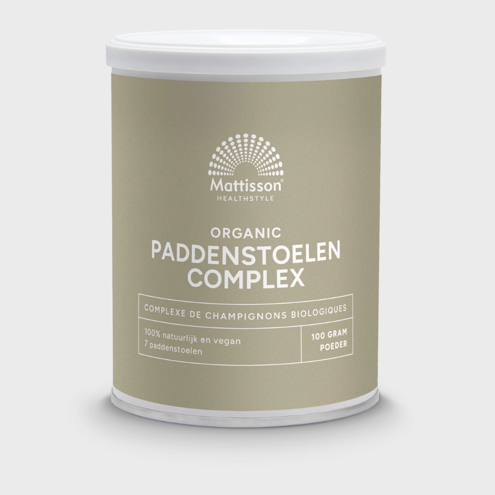 Mattisson Organic paddenstoelen complex  bio (100 gram)