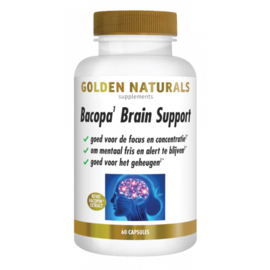 Golden Naturals  Bacopa Brain Support (60 vegan. caps.)