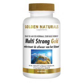 Golden Naturals Multi Strong Gold (60 / 180 vega. caps.)