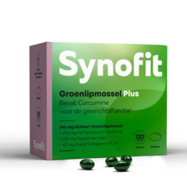 Synofit Groenlipmossel Plus (120 caps.)