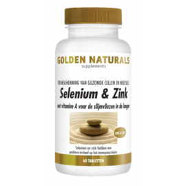 Golden Naturals  Selenium & Zink (60 vegan. tabl.)