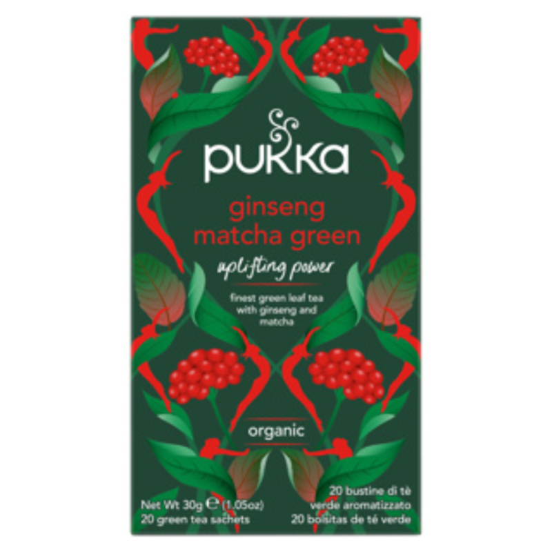 Pukka Ginseng matcha green (20 theezakjes)