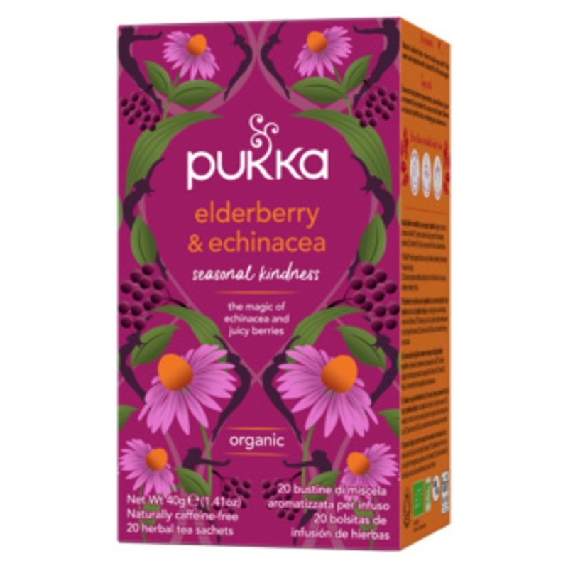 Pukka Elderberry & Echinacea (20 theezakjes)