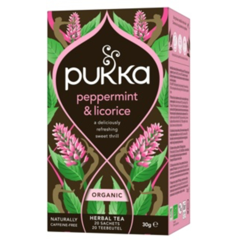 Pukka Peppermint & Licorice (20 theezakjes)