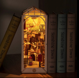 Book Nook Boekensteun Sunshine Town, Robotime TGB02