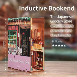 DIY Book Nook Boekensteun The Japanese Grocery Store, ToneCheer