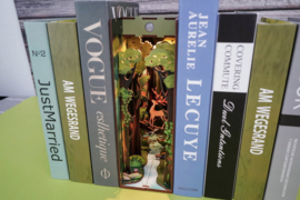 DIY Book Nook Boekensteun Story of The Forest Bookend, ToneCheer