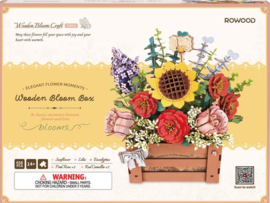 Robotime, DIY Houten Bloemenkistje/Wooden Bloom Box