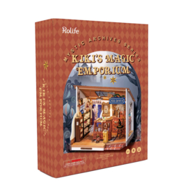 DIY Huisje Kiki’s Magic Emporium met LED verlichting, Robotime