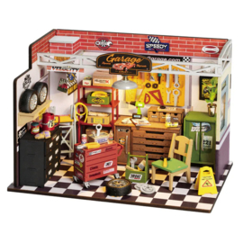 DIY Huisje Garage Workshop, Robotime