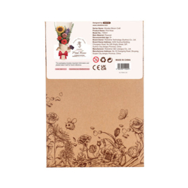 DIY Houten Bloem Pink Rose, Roze Roos, Robotime, TW041