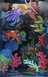 DIY Book Nook Boekensteun The Little Mermaid Bookend, ToneCheer