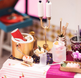 DIY Huisje Party Time, Robotime, DGF03