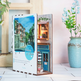 DIY Book Nook Boekensteun Island of Love, ToneCheer