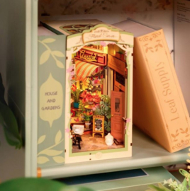 DIY Book Nook Boekensteun Floral Corner, Robotime, TGB09
