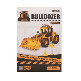 Houten Puzzel 3D Bulldozer, Robotime