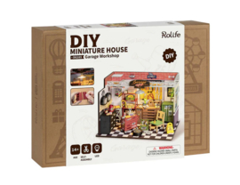 DIY Huisje Garage Workshop, Robotime