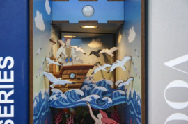DIY Book Nook Boekensteun The Little Mermaid Bookend, ToneCheer