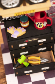 DIY Huisje Garage Workshop, Robotime