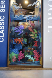DIY Book Nook Boekensteun The Little Mermaid Bookend, ToneCheer