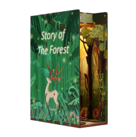 DIY Book Nook Boekensteun Story of The Forest Bookend, ToneCheer