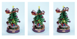 Muziekdoos Hout DIY 3D Puzzel Christmas Melody Tree 