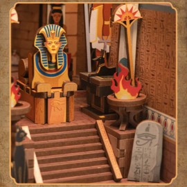 DIY Book Nook Boekensteun Adventure in Egypt Bookend,, ToneCheer