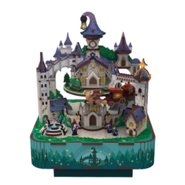 Muziekdoosje DIY 3D Houten Puzzel, Fairytable Castle, Tonecheer