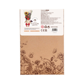 DIY Houten Bloem Red Camellia, Rode Camelia, Robotime, TW031