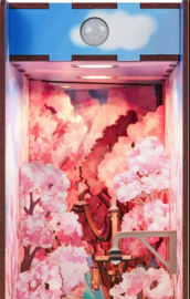 DIY Book Nook Boekensteun Sakura’s Travel Bookend, ToneCheer