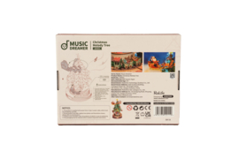 Muziekdoos Hout DIY 3D Puzzel Christmas Melody Tree 