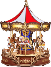 Muziekdoos Hout DIY Classic Carousel, Robotime, AMC01